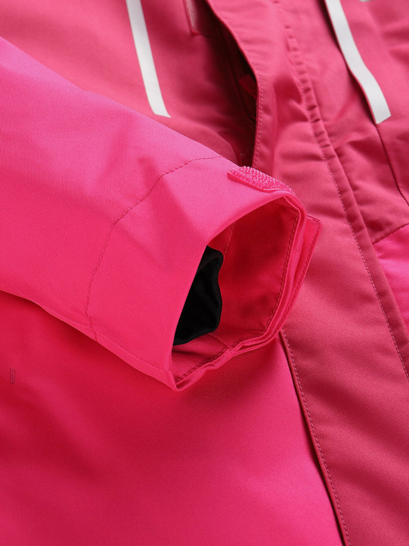 ALPINE PRO Тъмнорозово момичешко ски яке с мембрана PTX ALPINE PRO Zaribo