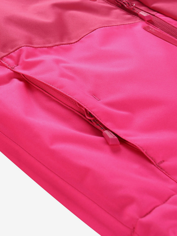 ALPINE PRO Тъмнорозово момичешко ски яке с мембрана PTX ALPINE PRO Zaribo