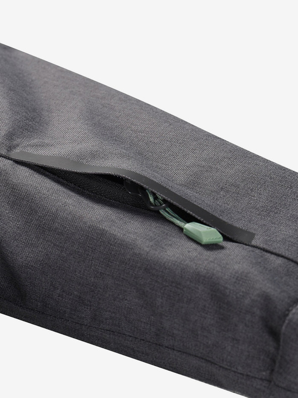 ALPINE PRO Зелено детско ски яке с мембрана PTX ALPINE PRO Zaribo