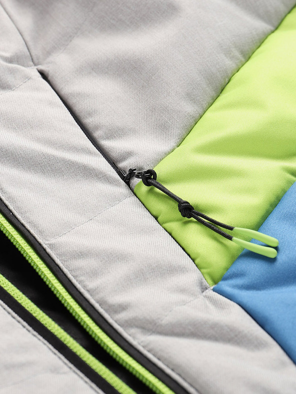 ALPINE PRO Черно мъжко ски яке с пух ALPINE PRO Feedr