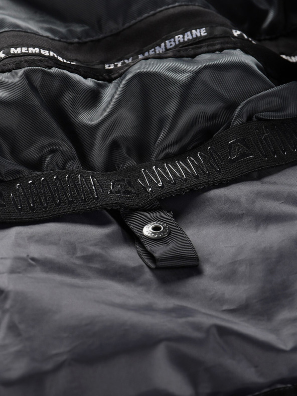 ALPINE PRO Черно мъжко ски яке с пух ALPINE PRO Feedr