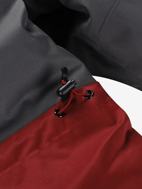 ALPINE PRO Мъжко ски яке ALPINE PRO Uzer в цвят бордо