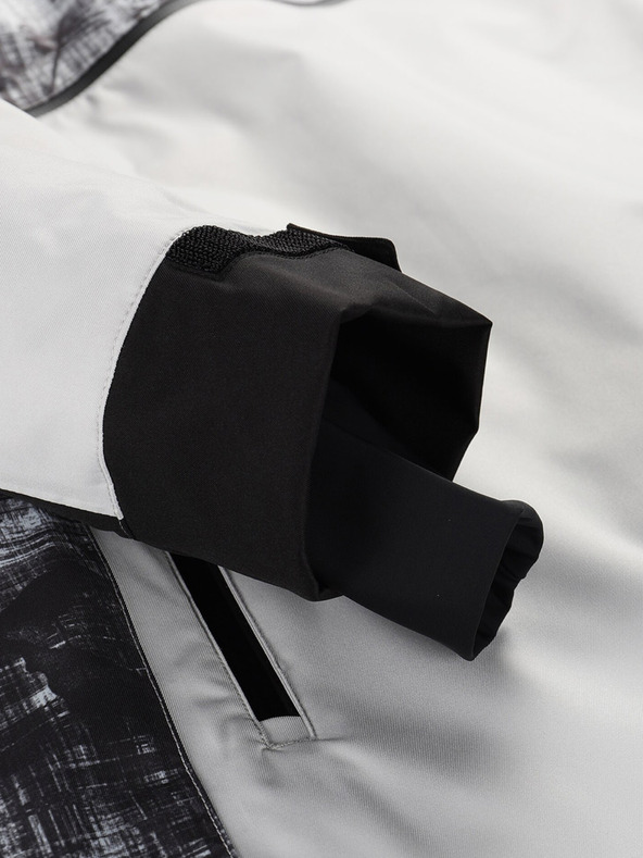 ALPINE PRO Сиво мъжко ски яке ALPINE PRO Omeq