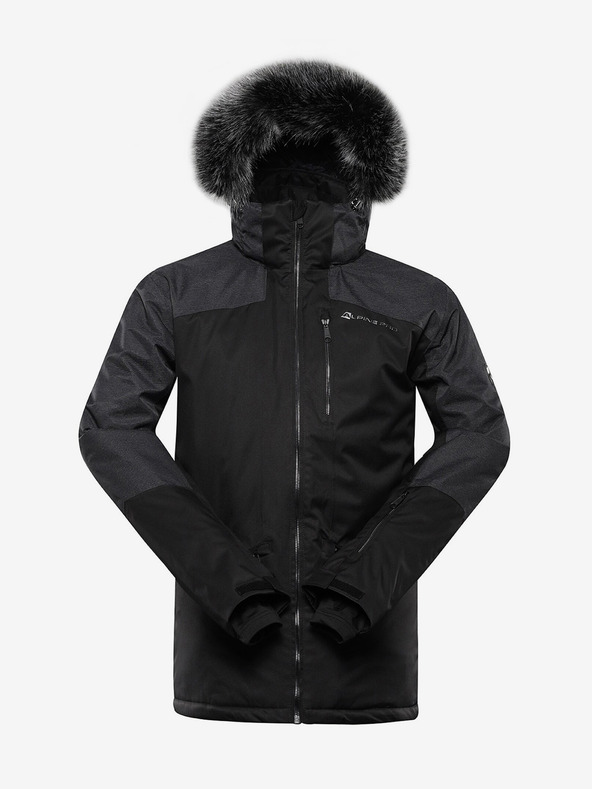 ALPINE PRO Черно мъжко ски яке ALPINE PRO Olad