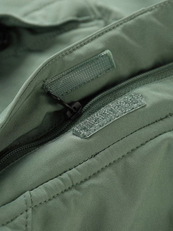 ALPINE PRO Зелено мъжко софтшел яке ALPINE PRO Hoor