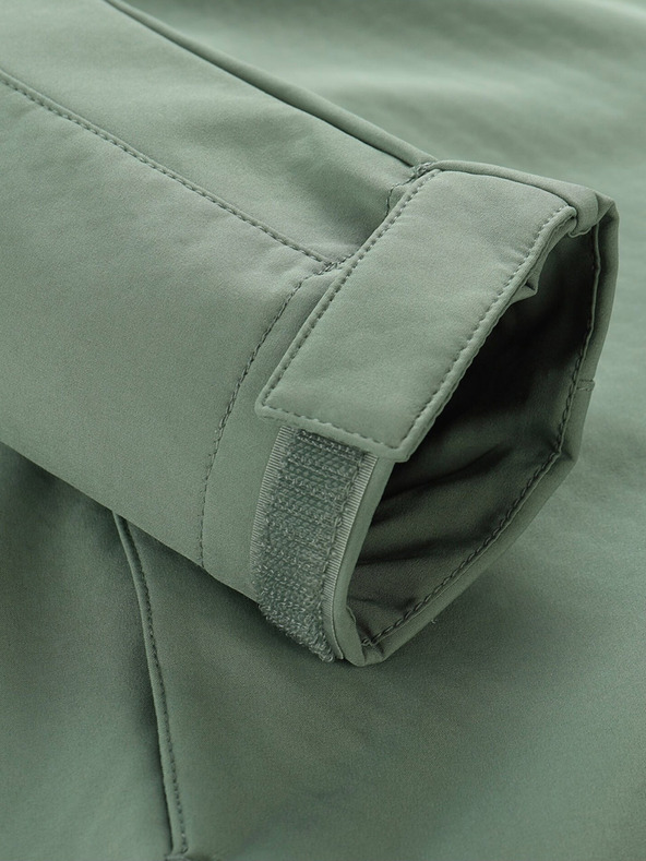 ALPINE PRO Зелено мъжко софтшел яке ALPINE PRO Hoor