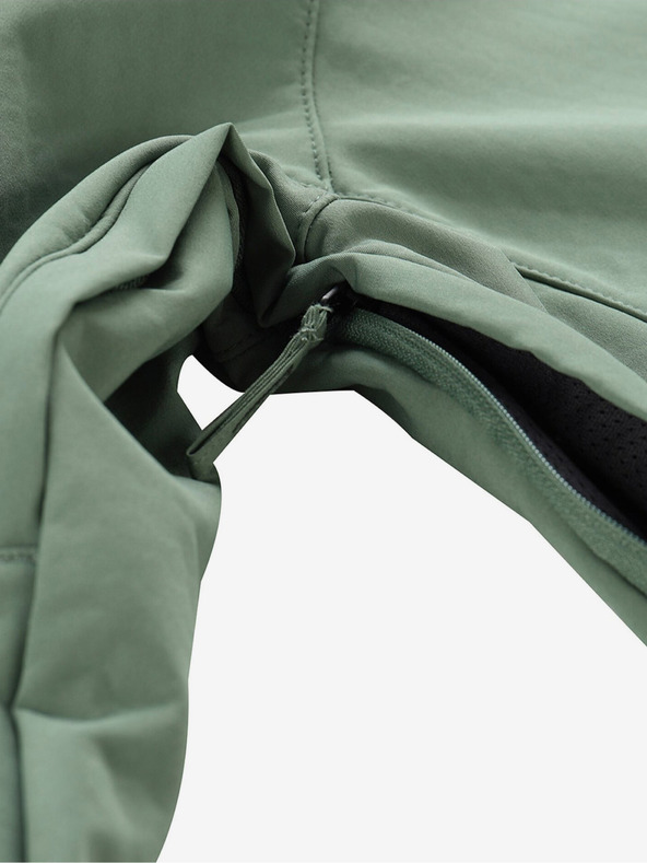 ALPINE PRO Зелено мъжко софтшел яке ALPINE PRO Hoor