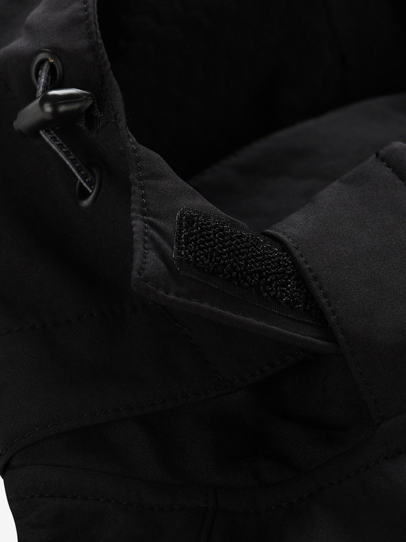 ALPINE PRO Черно мъжко софтшел яке ALPINE PRO HOOR