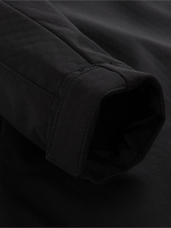 ALPINE PRO Черно мъжко софтшел яке ALPINE PRO HOOR