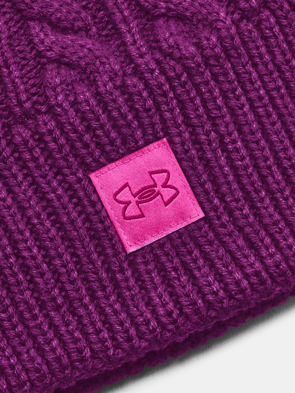 Under Armour Дамска шапка Under Armour Halftime Cable Knit Beanie