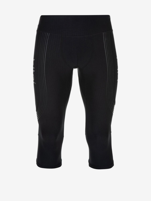 Kilpi Черен мъжки 3/4 клин за бягане Kilpi TERRY-M