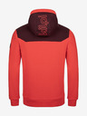 Kilpi Червен мъжки суитшърт s качулка Kilpi Era-M