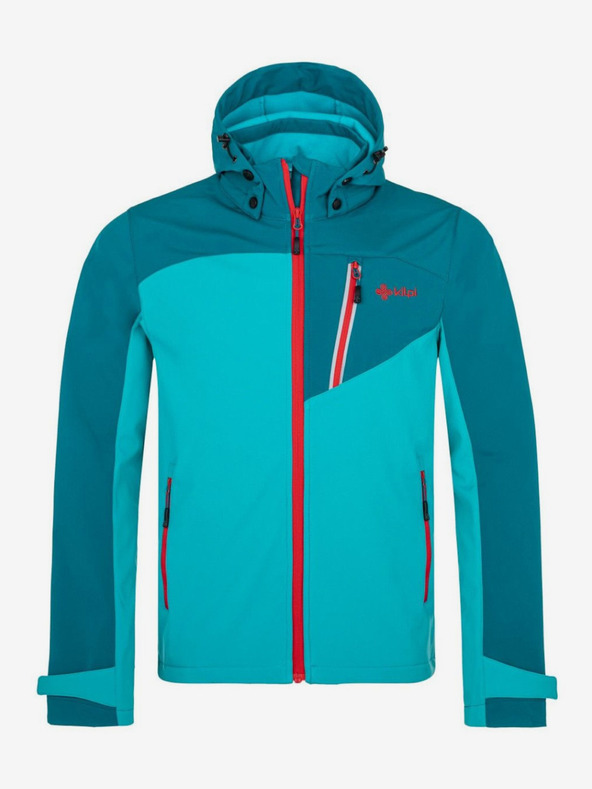Kilpi Тюркоазено мъжко софтшел яке Kilpi Ravio-M