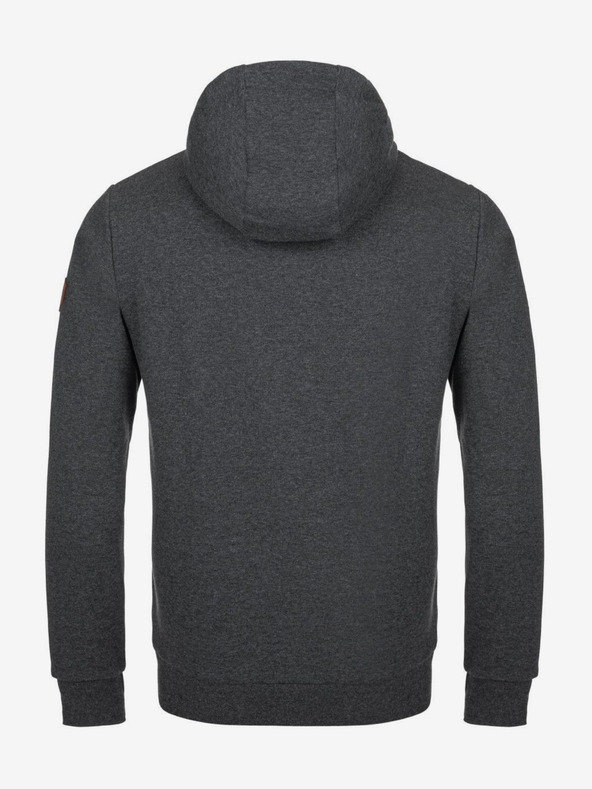 Kilpi Черна мъжка спортна качулка Kilpi Leines-M