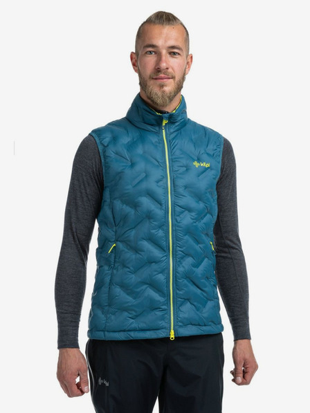 Kilpi Тюркоазена мъжка изолирана жилетка Kilpi Nai-M