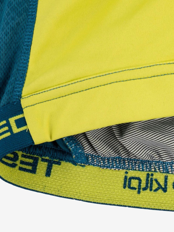 Kilpi Жълто-синьо мъжко спортно софтшел яке Kilpi Zain-M