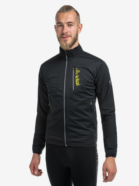 Kilpi Черно мъжко спортно яке Kilpi Nordim-M