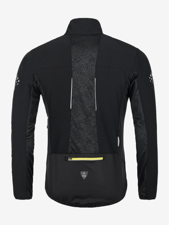 Kilpi Черно мъжко спортно яке Kilpi Nordim-M