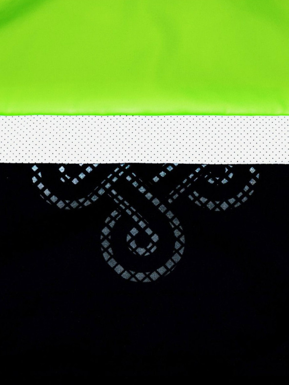 Kilpi Черно-жълто мъжко софтшел яке Kilpi Nereto-M