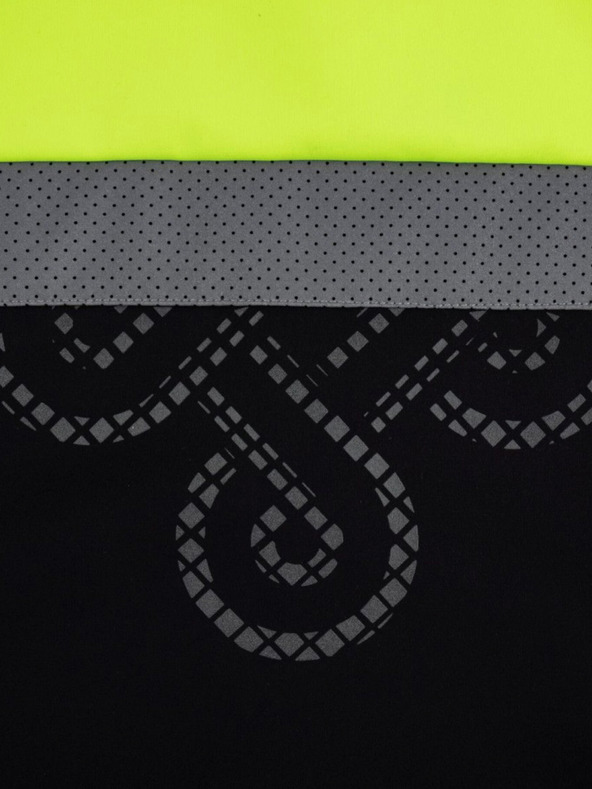 Kilpi Черно-жълто мъжко софтшел яке Kilpi Nereto-M