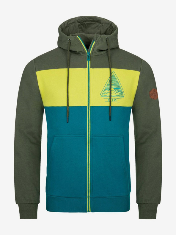 Kilpi Мъжки памучен суитчър Kilpi LYNGE-M Хаки