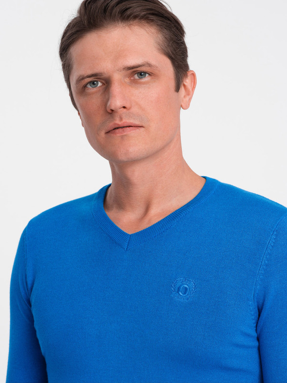 Ombre Clothing Blue Мъжки пуловер Ombre Облекло