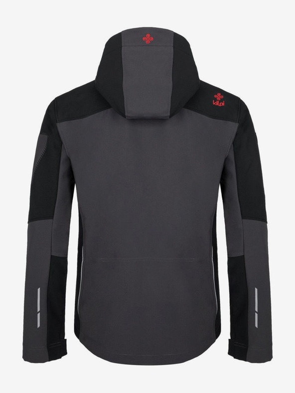 Kilpi Тъмно сиво мъжко яке Kilpi Presena-M Softshell