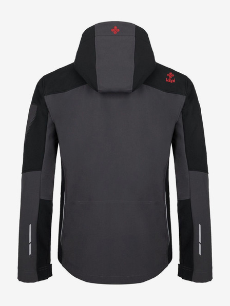 Kilpi Тъмно сиво мъжко яке Kilpi Presena-M Softshell