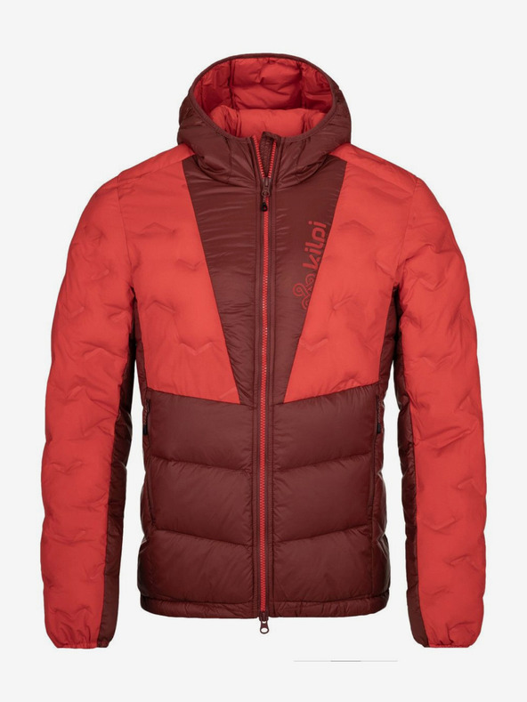 Kilpi Мъжко изолирано яке Kilpi Tevery-M в цвят бордо