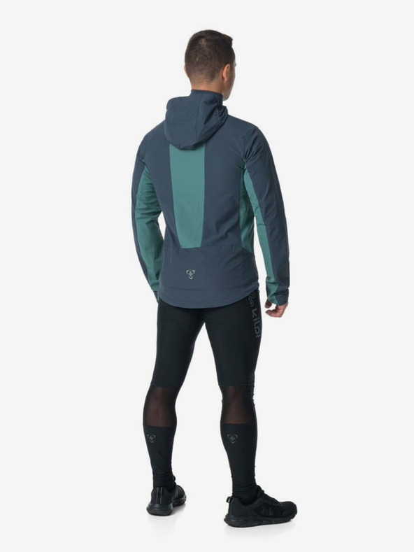 Kilpi Петрол Мъжко софтшел яке за бягане Kilpi Balans-M