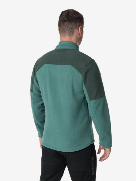 Kilpi Тъмнозелен мъжки суитчър от полар Kilpi Glander-M