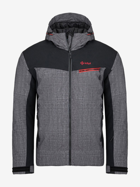 Kilpi Тъмно сиво мъжко ски яке KILPI FLIP-M