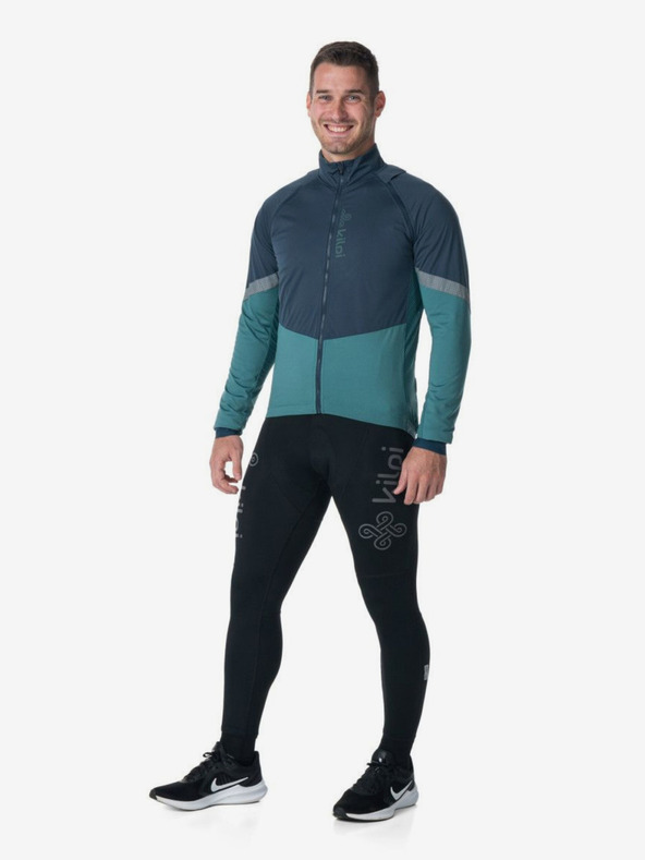 Kilpi Тъмнозелено мъжко софтшел яке Kilpi ZAIN-M