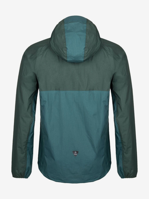 Kilpi Тъмнозелено мъжко яке за открито Kilpi HURRICANE-M