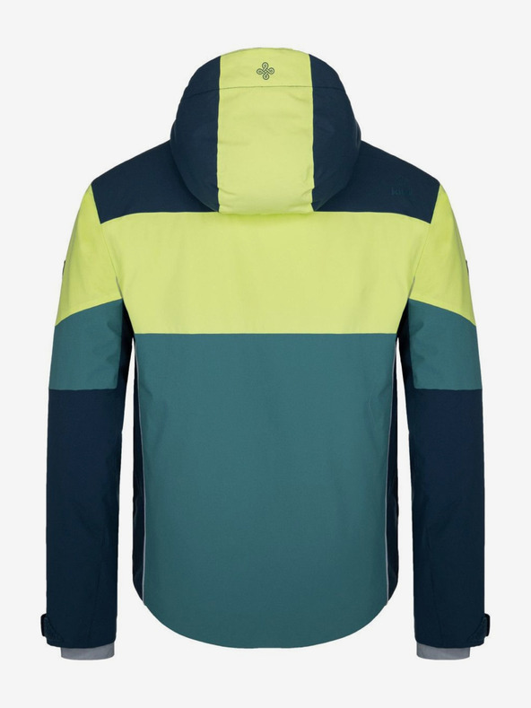 Kilpi Зелено и синьо мъжко ски яке Kilpi Sion-M