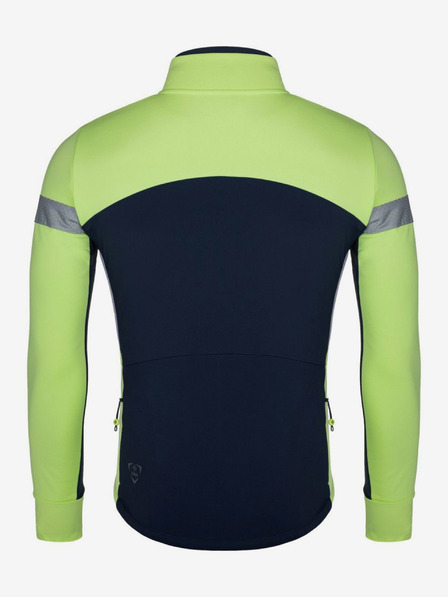 Kilpi Неоново зелено мъжко колоездачно софтшел яке Kilpi Velover-M