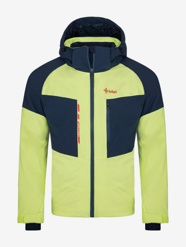 Kilpi Неоново зелено мъжко ски яке Kilpi Taxido-M