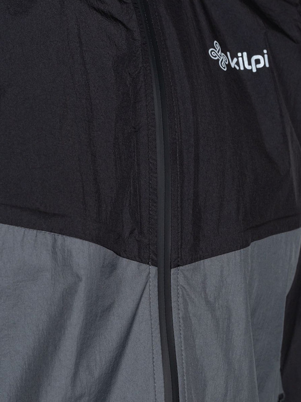 Kilpi Черно-сиво мъжко спортно яке Kilpi Hurricane-M