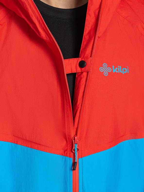 Kilpi Синьо и червено мъжко спортно яке Kilpi Hurricane-M