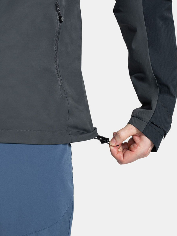 Kilpi Сиво и черно мъжко яке за спорт Kilpi Sonna-M