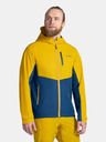 Kilpi Синьо и жълто мъжко яке за открито Kilpi SONNA-M