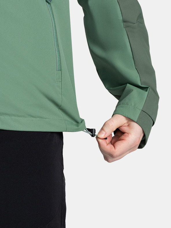 Kilpi Тъмнозелено мъжко яке за открито Kilpi SONNA-M