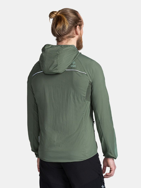 Kilpi Тъмнозелено мъжко леко яке Kilpi ROSA-M