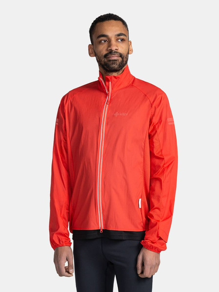 Kilpi Червено мъжко леко яке за бягане Kilpi TIRANO-M