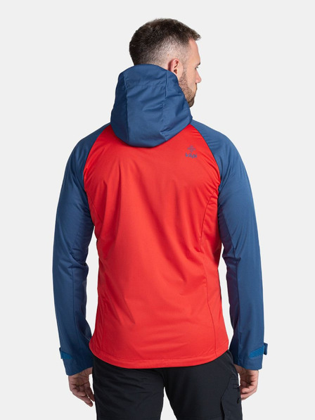 Kilpi Синьо и червено мъжко олекотено софтшел яке Kilpi BELTRA-M