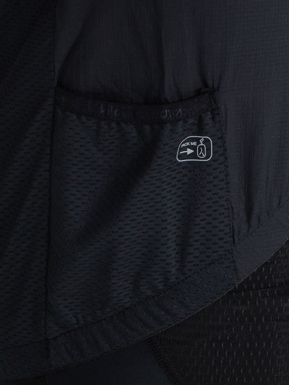 Kilpi Черна мъжка колоездачна жилетка Kilpi FLOW-M