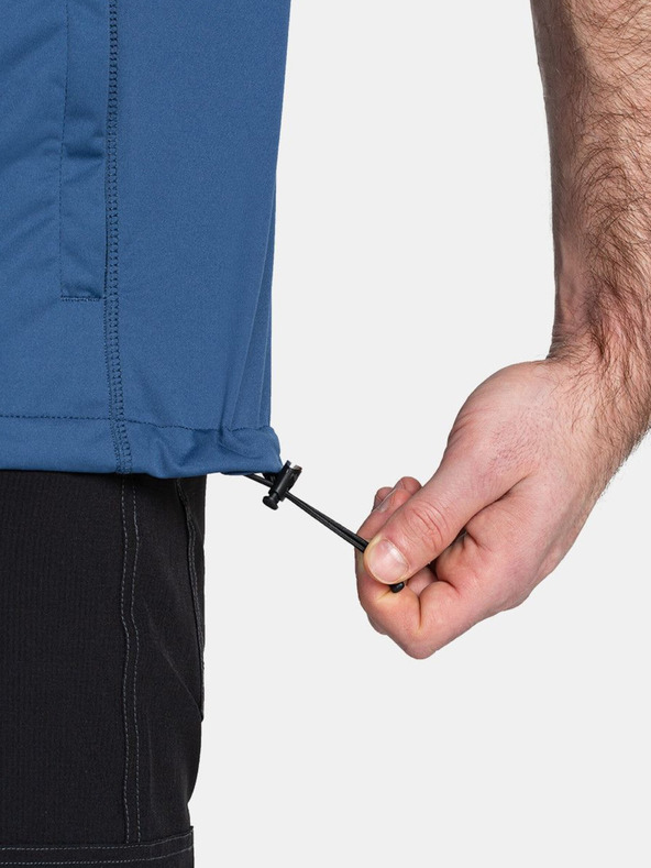 Kilpi Тъмносиня мъжка софтшел жилетка Kilpi RIELLO-M