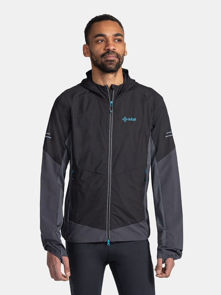 Kilpi Черно мъжко хибридно яке Kilpi RAYEN-M