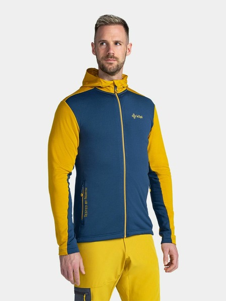 Kilpi Жълто-син мъжки спортен суитчър Kilpi Sevelen-M