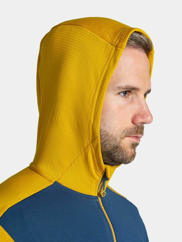 Kilpi Жълто-син мъжки спортен суитчър Kilpi Sevelen-M